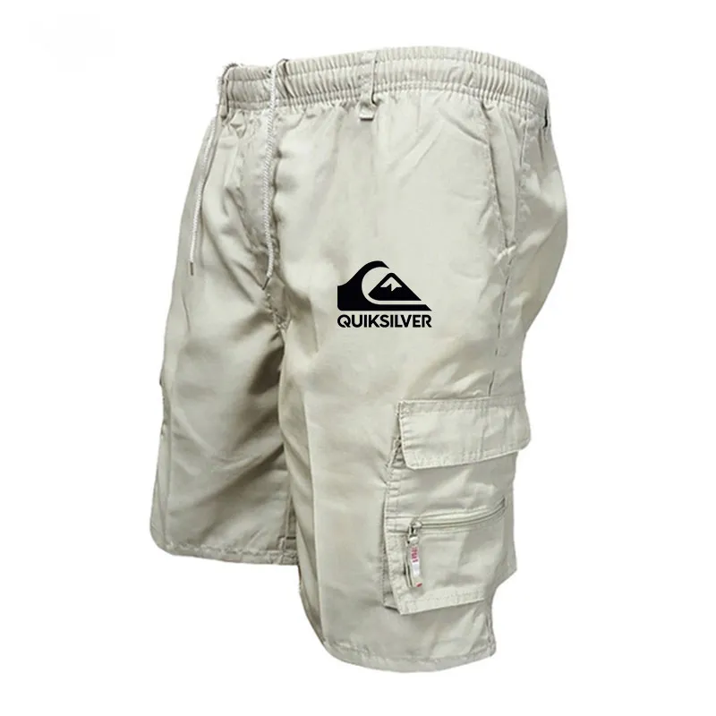 Letnie męskie krótkie krótkie krótkie bryczesy Homme Loose Boardshorts Męskie spodnie 220507