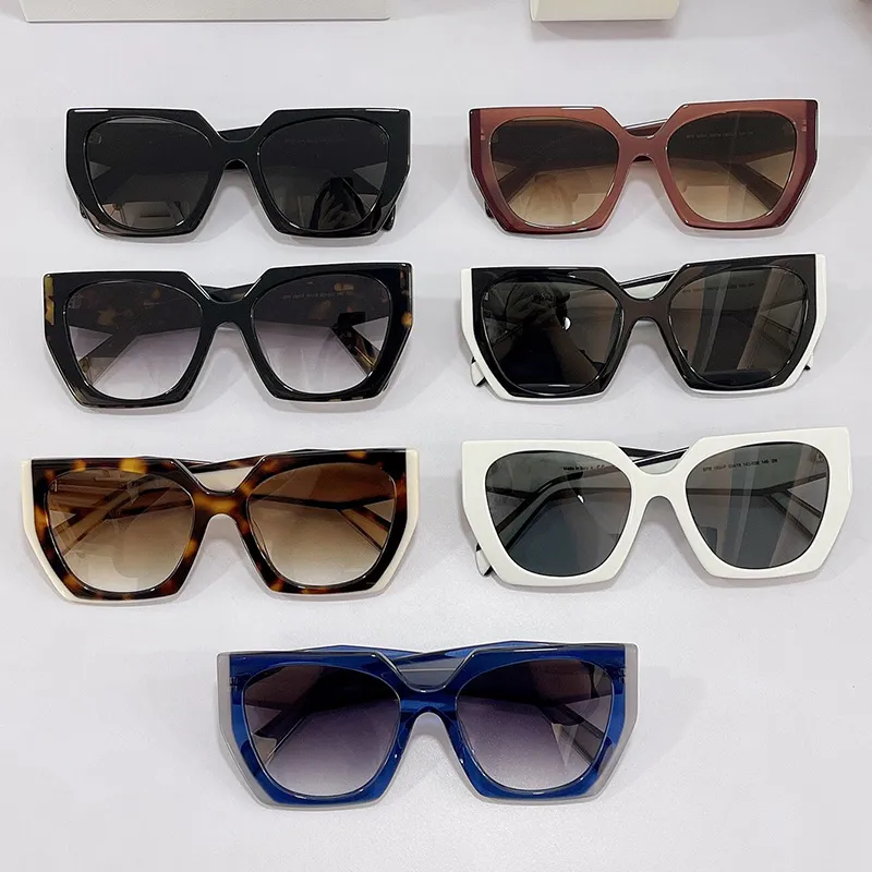 Popular Fashion Square Mens Ladies Sunglasses SPR15W-F Vacation Travel Miss Sunglasses UV Protection Top Quality With Original Box2282