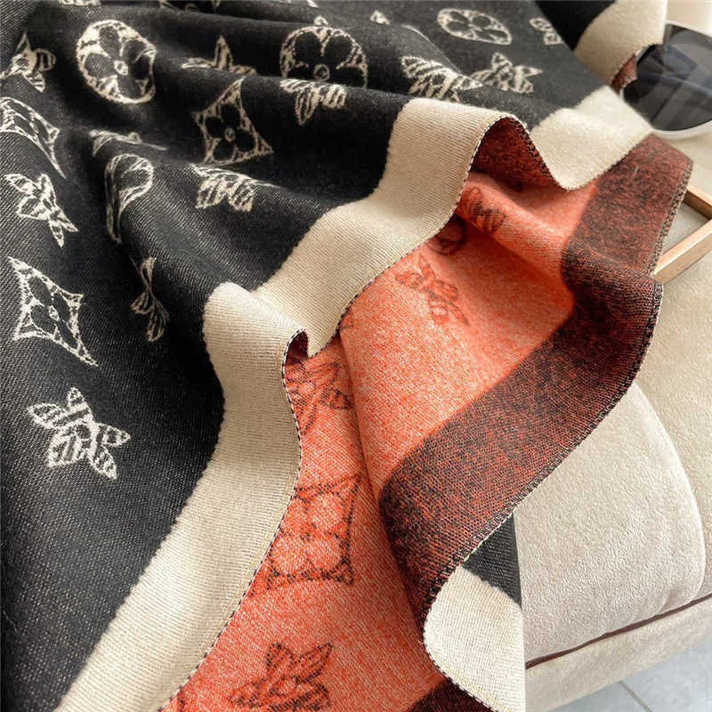 merk kasjmier sjaal voor dames nieuwe herfst- en wintersterren veelzijdige Koreaanse versie met sjaal voor warmte en dik Bib8769516