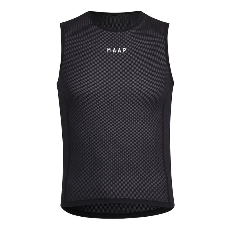 Maap Men Summer Cool Ademend Vest Elastisch ondergoed Fiets Sport fietsen Mouwloze vesten 220615