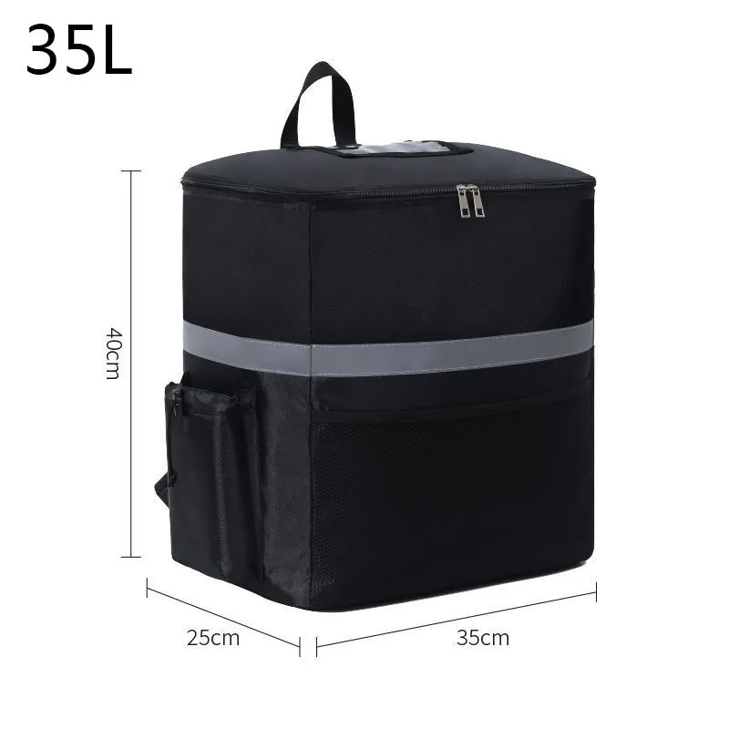 35L grand sac isotherme alimentaire sac isotherme réfrigérateur boîte frais garder nourriture livraison sac à dos isolé sac isotherme 220607