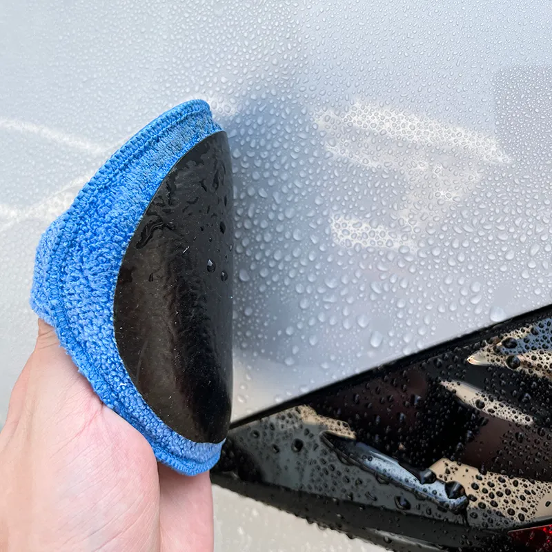 Nouveau 1 pièces nettoyage de voiture chiffon d'argile magique serviettes d'argile chaude pour voiture détaillant serviette de lavage avec des gants d'argile bleue barre serviette de lavage