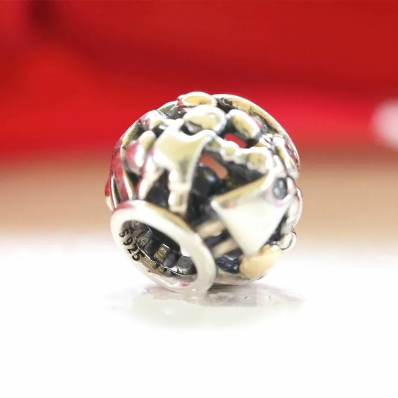 Family Forever Charm 925 Silver Pandora Charms for Bracelets DIY Jewelry Making kits Loose Bead Silver wholesale price 791040