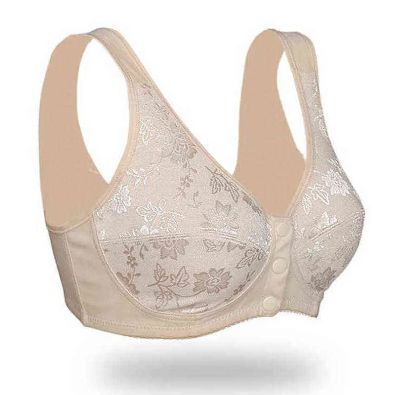 36.46 BRA FRONTEMENTO DE MULHERES DE SUMPLER Sem preenchimento de Bras Mãe Mãe de Algodão Lareira Sem fio Bralette 5121 L220726