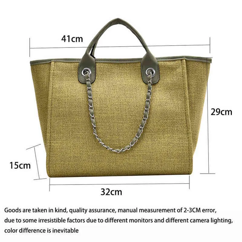 HBP Shopping Bag Women Casual Shoulder Bag Tote Designer Female New Chain Messenger Canva Leisure Handbag 2022 Trend 220723