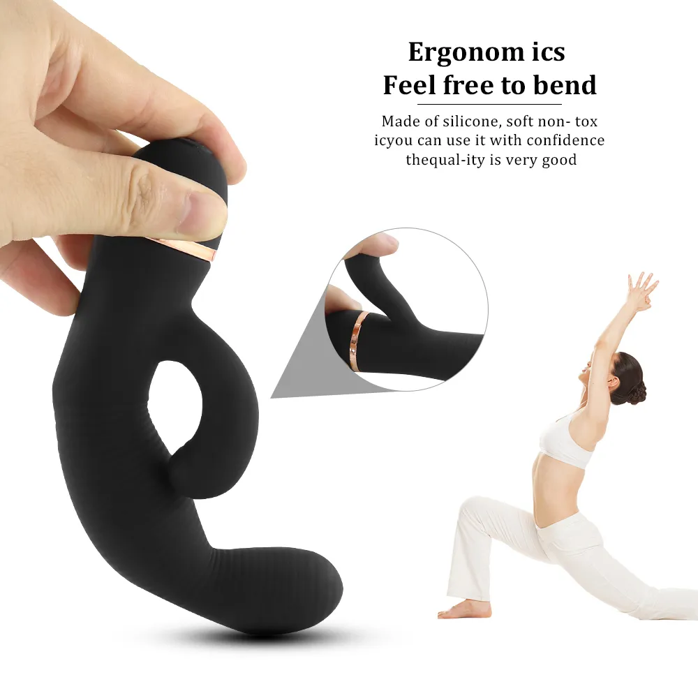 EXVOID Dildo Vibrators for Woman sexy Toys Women Rabbit Vibrator 20 Frequency Clitoris Stimulate Vagina G-spot Massager