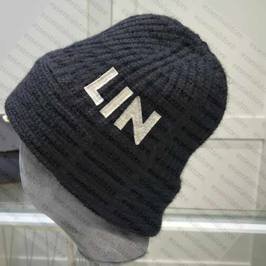 Зимние шапки со швами для женщин и мужчин, дизайнерские шапки с черепом, брендовая вязаная шапка с буквами, модная уличная шляпа2442