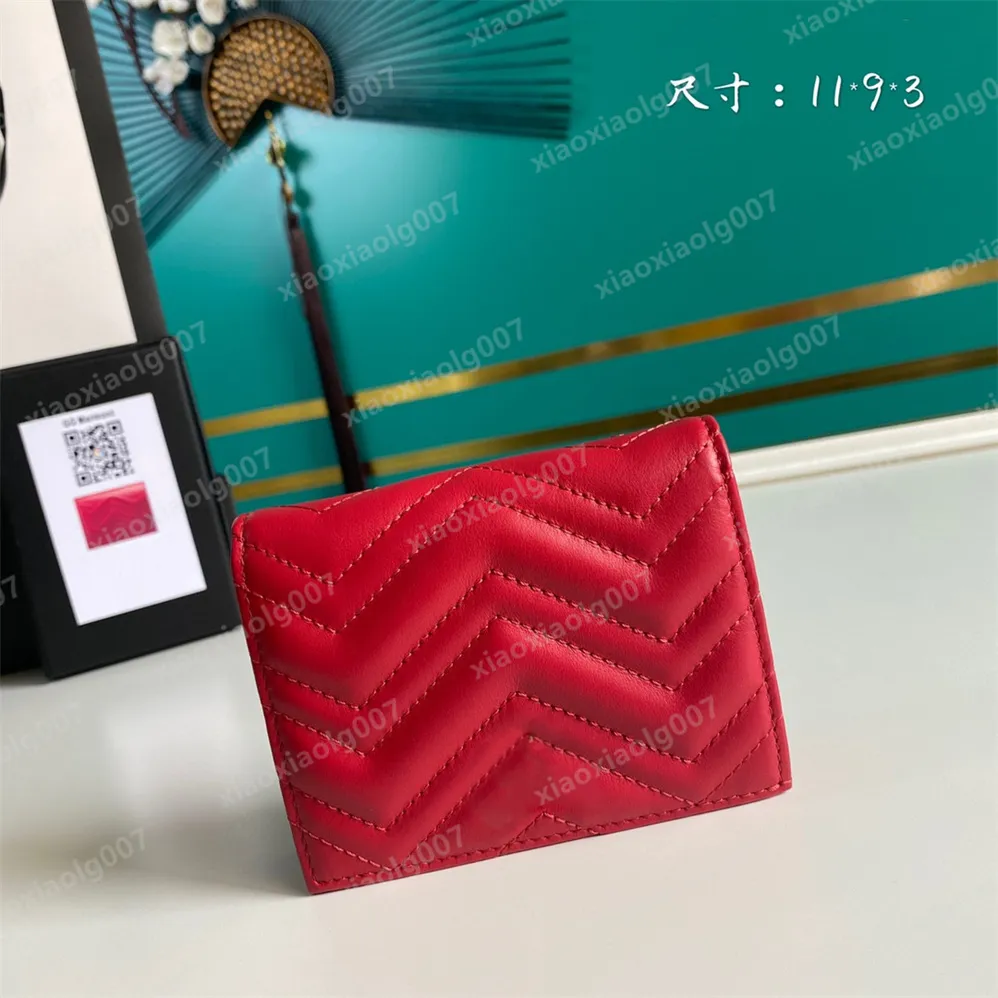 5A kwaliteit leer nieuwe luxe designer visitekaartje portemonnee herenmode kleine Munt Portemonnee met doos vrouwen sleutel portemonnee 292T