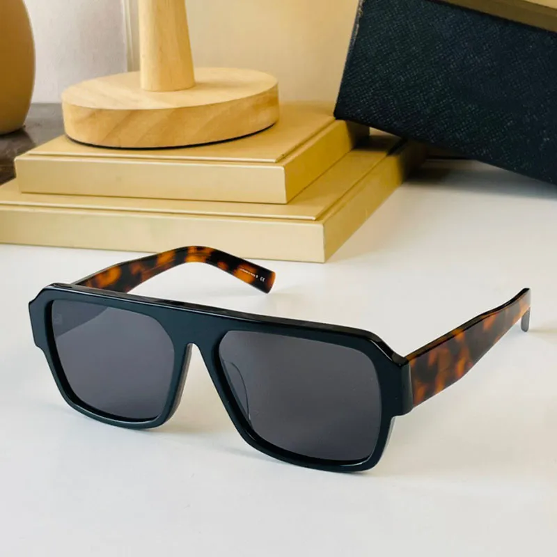 Quadratische Acetat-Sonnenbrille für Mädchen, Symbole Flug, pr22y-Stil, hochwertige Sonnenbrille, Super-Herren-Luftfahrt-Rot-Lila-Design-Brille, wo286z