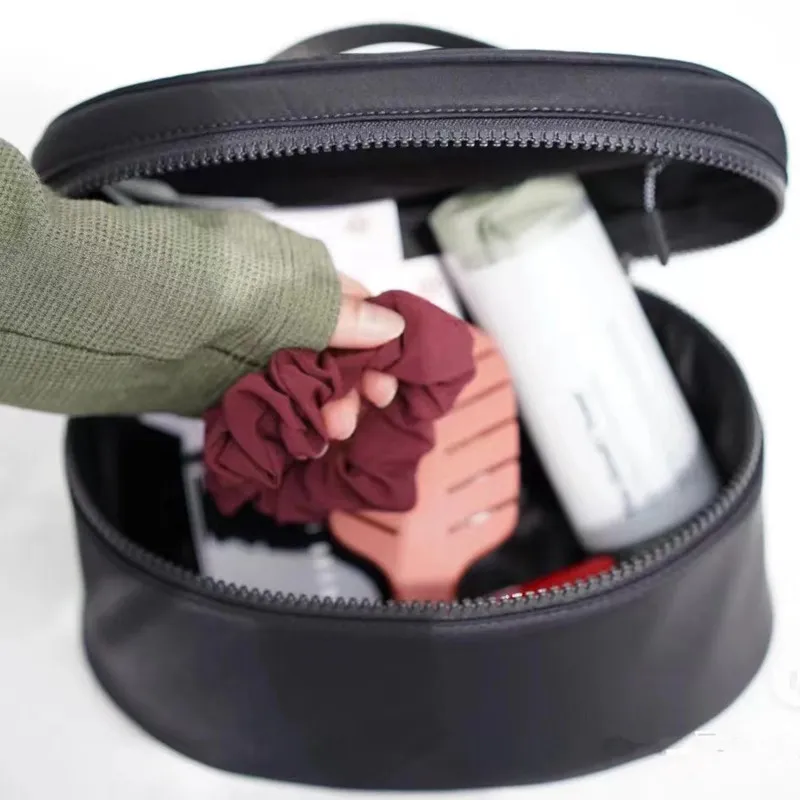 Lu Designer wielofunkcyjna przenośna torebka torebki zewnętrzne Kobiety Owalny Zestaw 3.5L Makeup Torka do przechowywania torebki kosmetyczne torebki fanny