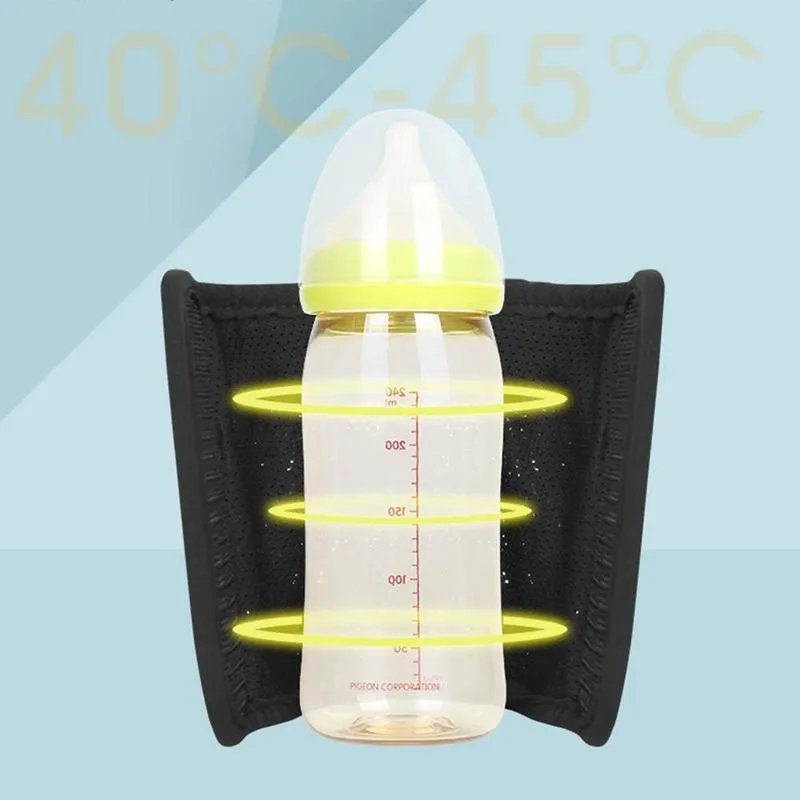 Baby Bottle Warmers USB Heating Cooler Water Smart For Travel Adjustable Milk Warmer 220512
