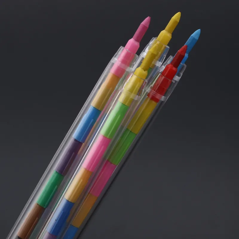 24 teile/los Swap Point Zeichnung Buntstifte DIY Kreide Bleistift Zeichnung Bleistift Set für Kind Kinder Party Beute Tasche Füllstoffe Party liefert 220527