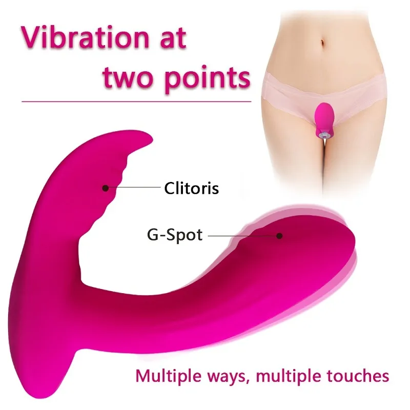CLORTAL VIBRADOR G-Spot G-Spot recarregável casais à prova d'água com 9 poderosos brinquedos sexy de controle remoto sem fio para mulheres