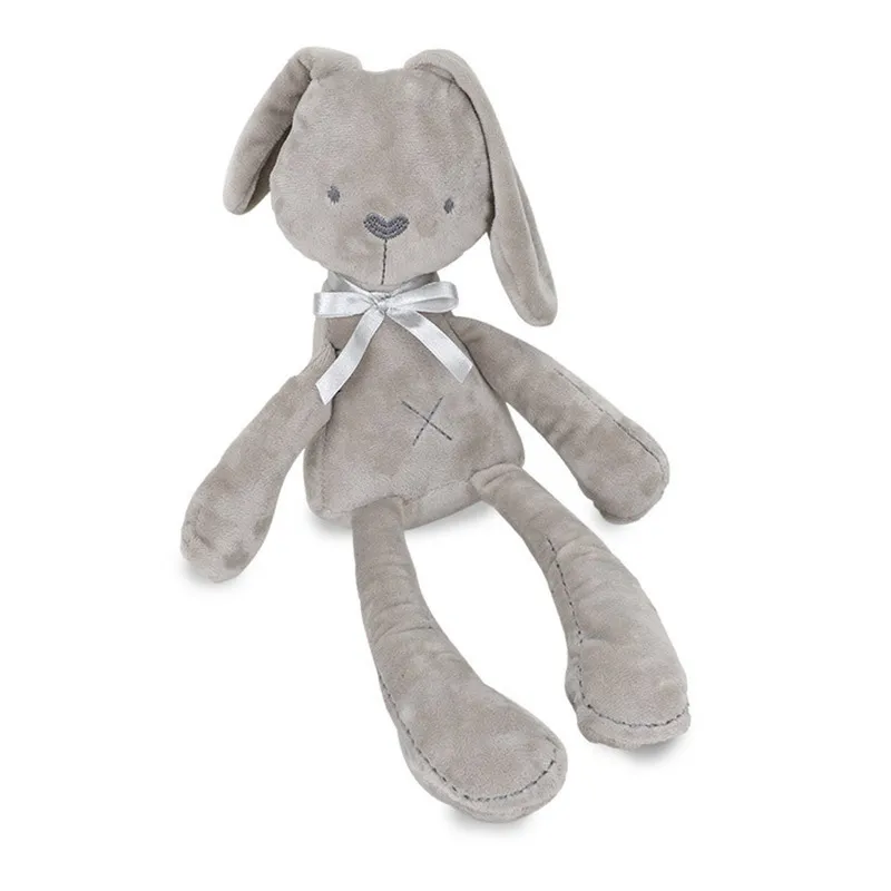 Длинные ногочные кроличные куклы, детская, сопровождающая успокаивающая кукла мультфильм, кроличья плюшевая игрушка милые мультяшные плюшевые подарки на фаршированные куклы для животных 220531