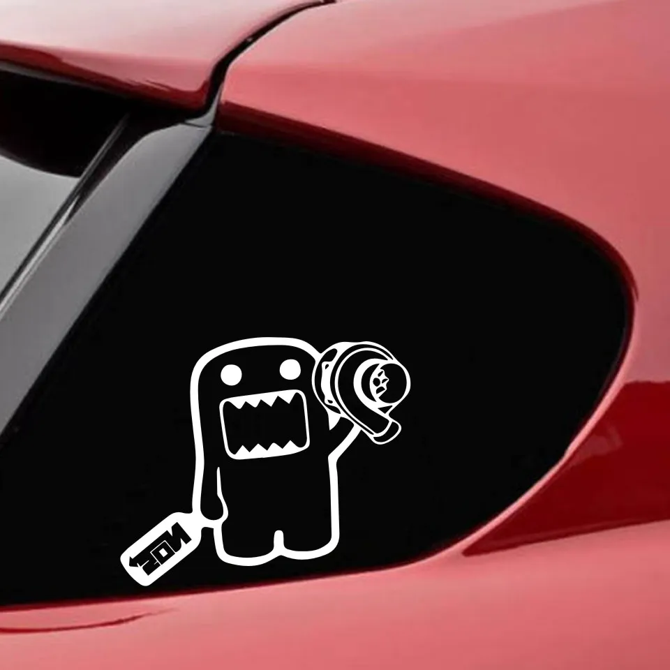 JDM Car Autocollant Domo Kun Stickers drôles et décalcomanies Style Decoration Vinyl Vinyle Stickers Auto Accessoires 8161325