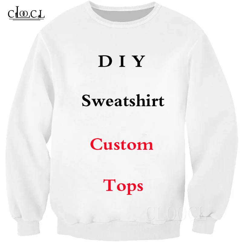DIY Customized Sweatshirts Men Women