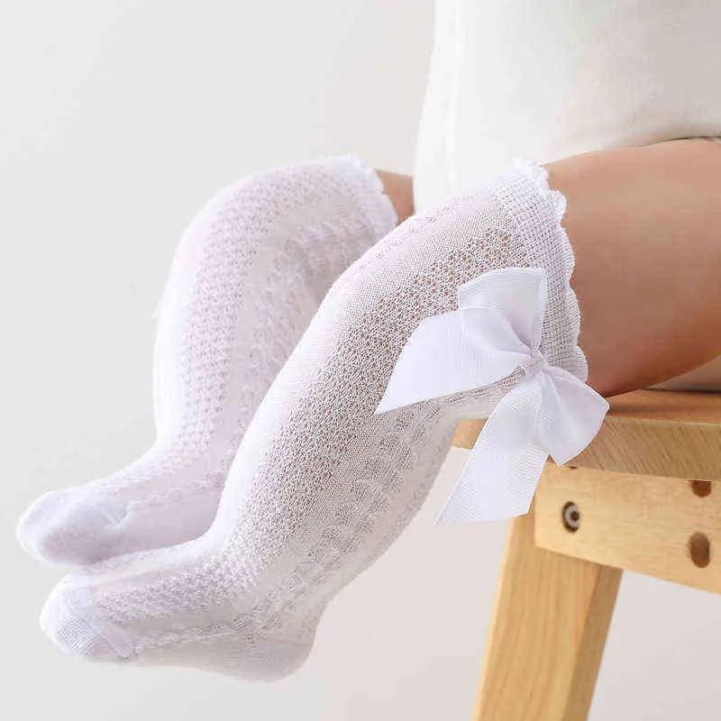 Summer Baby Girl Calcetines para niños recién nacidos recién nacidos calcetines de algodón suave de algodón suave Bebé Bebé Calcetines J220622