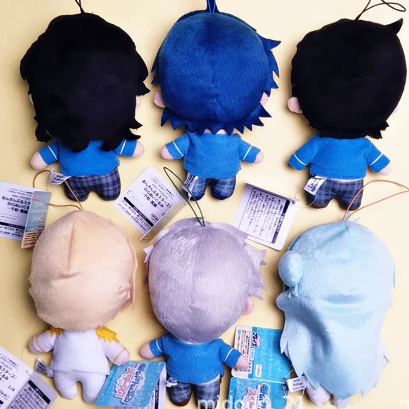 16Cm Ensemble Sterren Pop Sakuma Ritsu Sena Izumi Mika Kagehira Gevulde Poppen Kawaii Sakuma Rei Knuffels Cadeaus Voor kinderen 220728