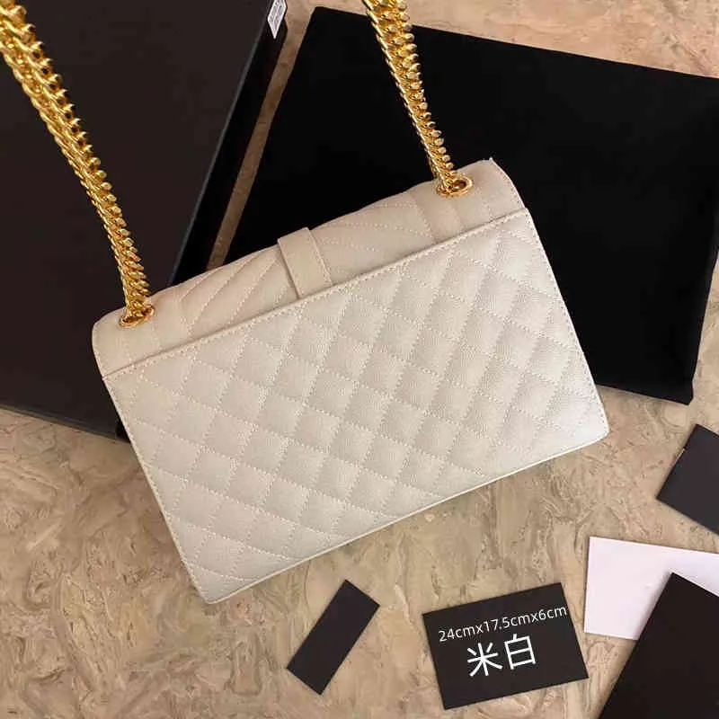 Handbag de luxo feminina famosa designer de luxo ombro de moda Cadeia de moda Postman