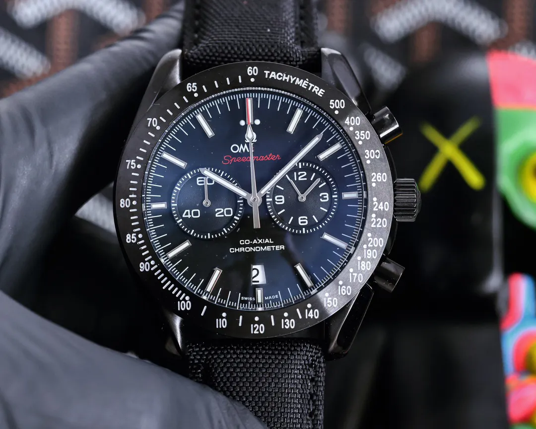 2022 Omage Högkvalitativ AAA Fashion Watch Luxury Waterproof Unisex Men's Wrist Quartz Watch254p
