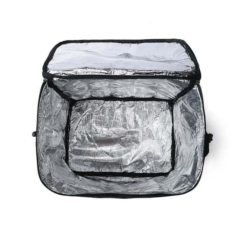 35L Large Thermal Food Bag Cooler Bag Refrigerator Box Fresh Keeping Food Delivery Backpack Insulated Cool Bag 220607246h