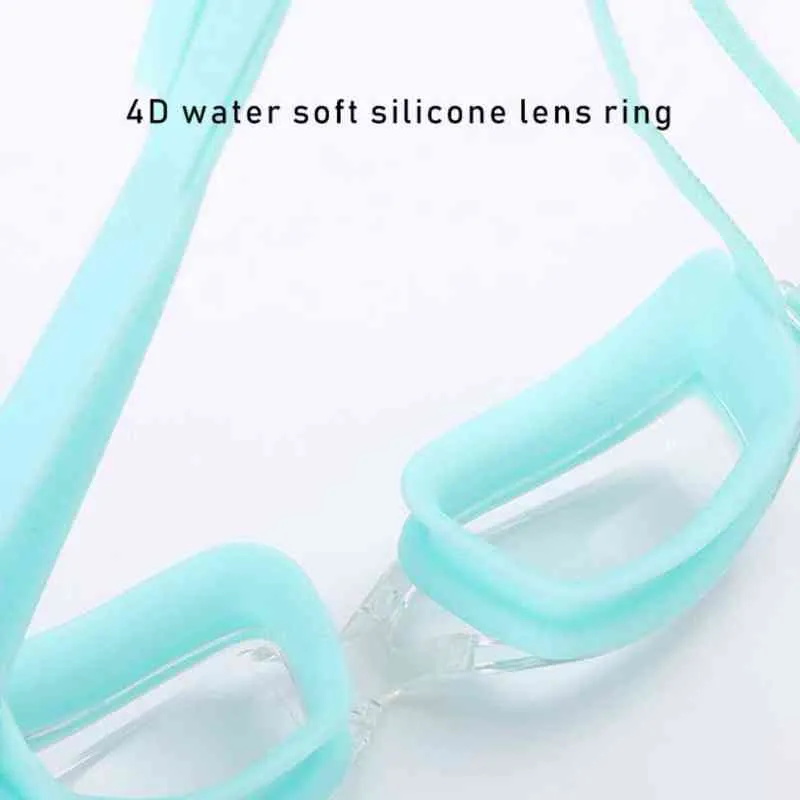 수영 안경 실리콘 수영 안개 안부 안개 안경 무독성 및 맛이없는 완전히 환경 친화적 인 G220422