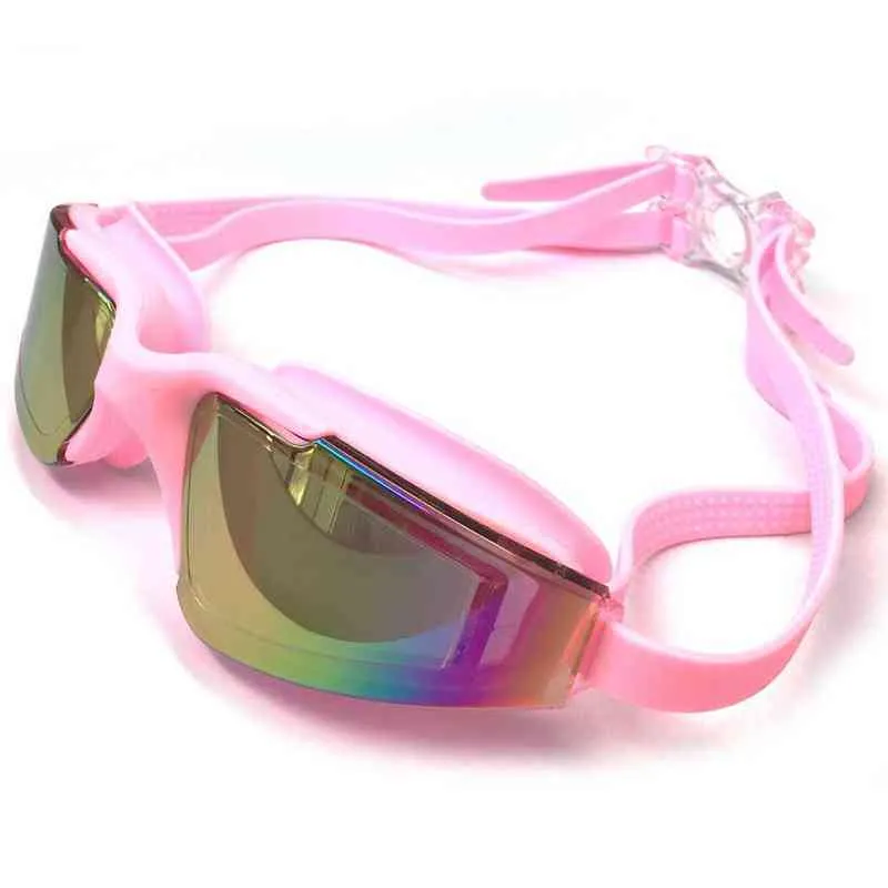 Lunettes de natation lunettes pour adultes hommes femmes jeunesse protection UV lunettes étanches anti-buée piscine lunettes Y220428