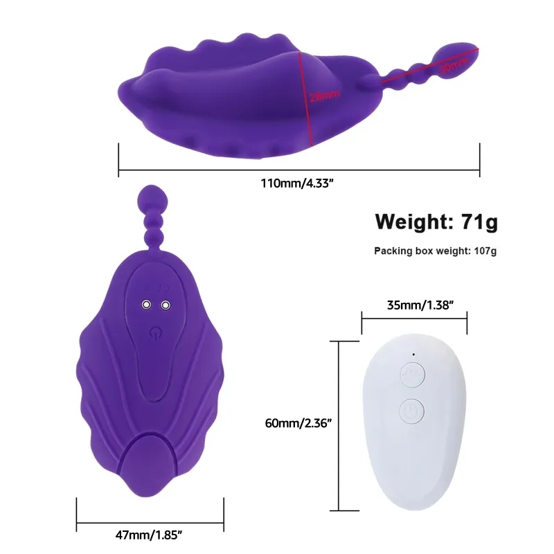 10 Kobiety Kobiety G Wibrator wibratorowy do noszenia masażer do ładowania stymulacji bezprzewodowe zdalne sterowanie dorosłymi seksowna zabawka dla par
