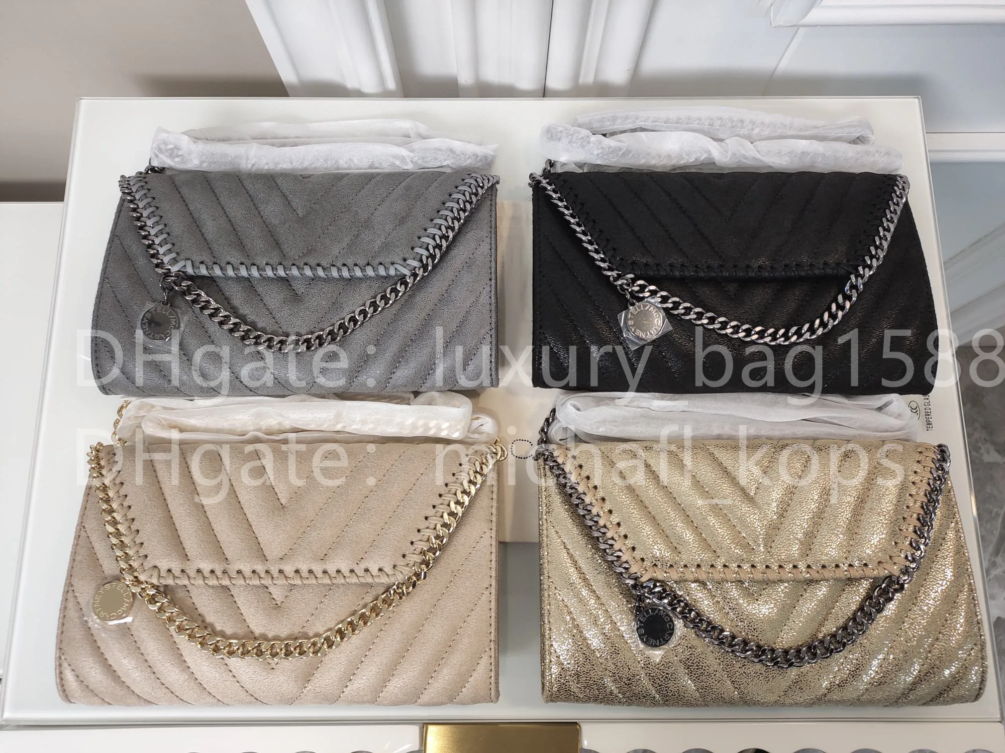 ستيلا مكارتني المرأة الأزياء حقيبة كاميرا حزام حقيبة الكتف عالية الجودة حقيبة يد جلدية PVC Luxury_Bag1588 669YU