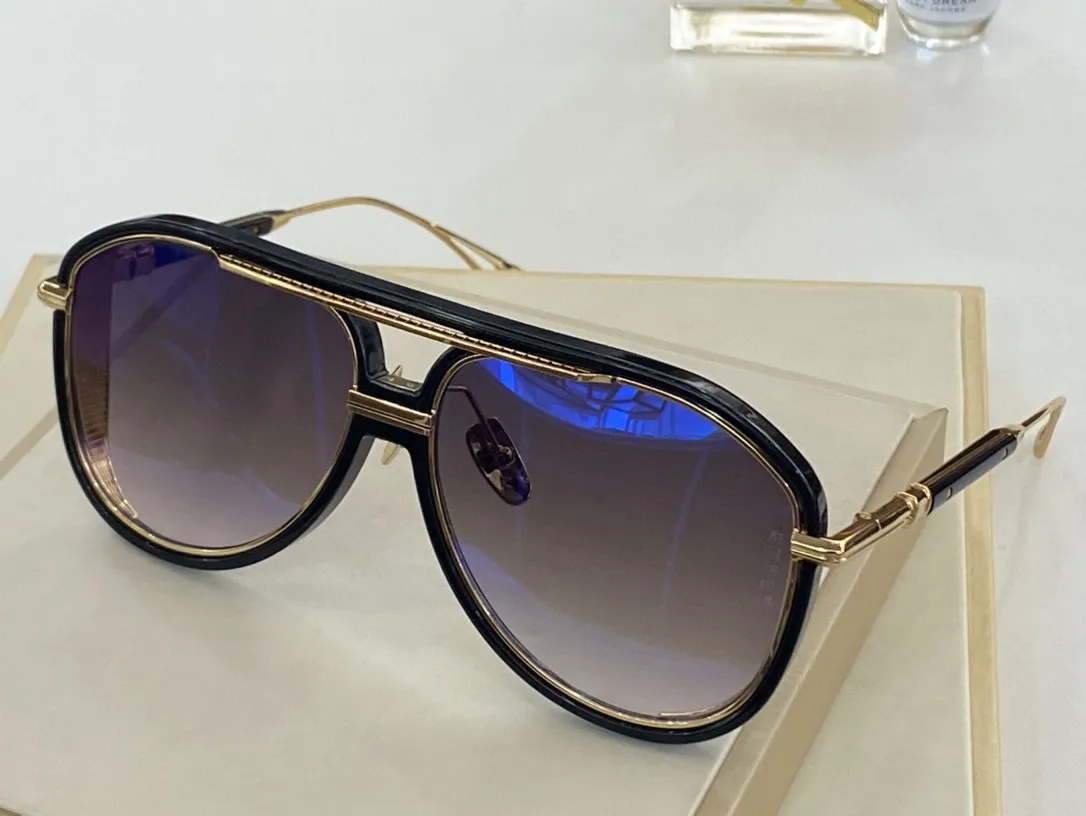 Een DITA EPLX2 top luxe hoogwaardige merkontwerper zonnebril voor mannen Women Nieuw verkopen Wereldberoemde modeshow Italiaanse Sunglas261Z