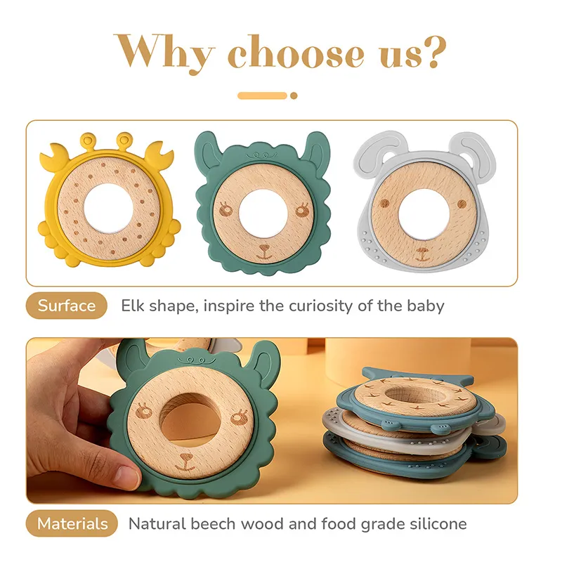 Style Soft Silicone Kids Teether Products Creative Tandhing Spädbarn Tugga Toy Transformationable Nursing Gift for Baby Teethers 220815