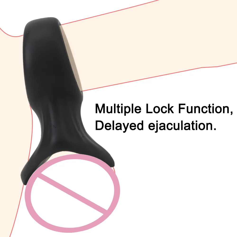 Volwassen Product Vertraging Ejaculatie sexy Speelgoed voor Mannen Paar Cock Ringen Masturbator Siliconen Penis