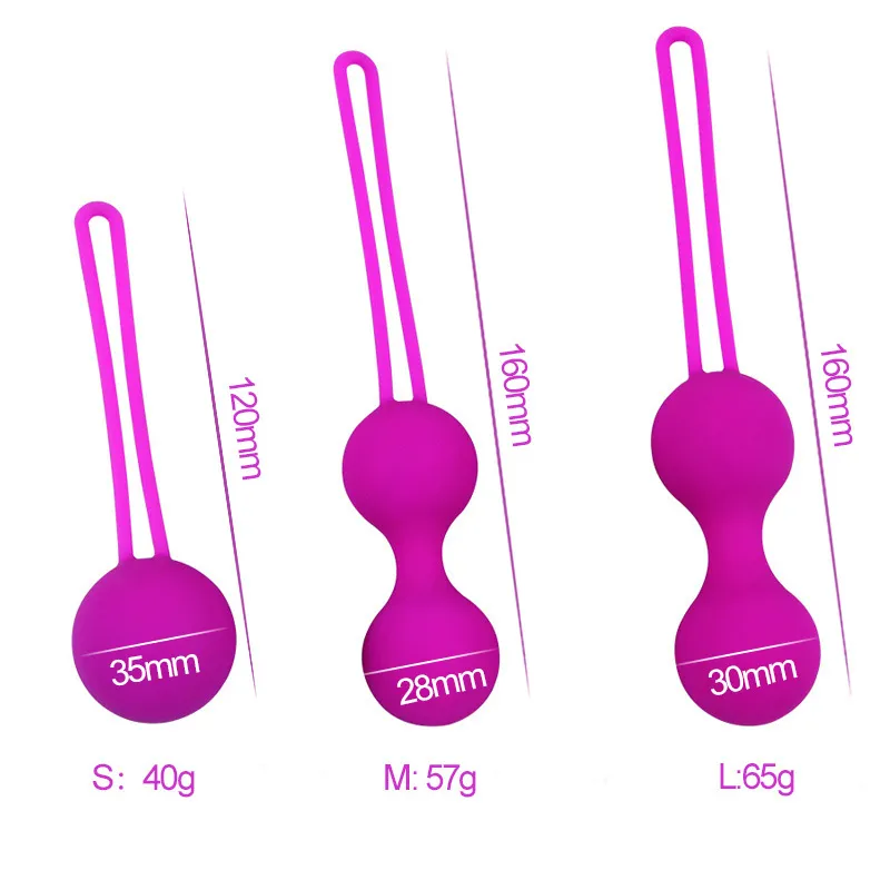 Apriete Ben Wa Vagina Muscle Trainer Kegel Ball Egg Juguetes íntimos sexy para mujer Bolas vaginales chinas Productos Adultos Mujeres