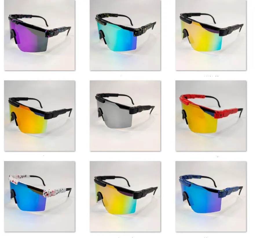 Gafas de ciclismo Bicicleta Bicicleta Gafas de sol Gafas de esquí Lentes polarizadas espejadas Marco TR90 Pesca de moda Protección UV Gafas de moda con estuche