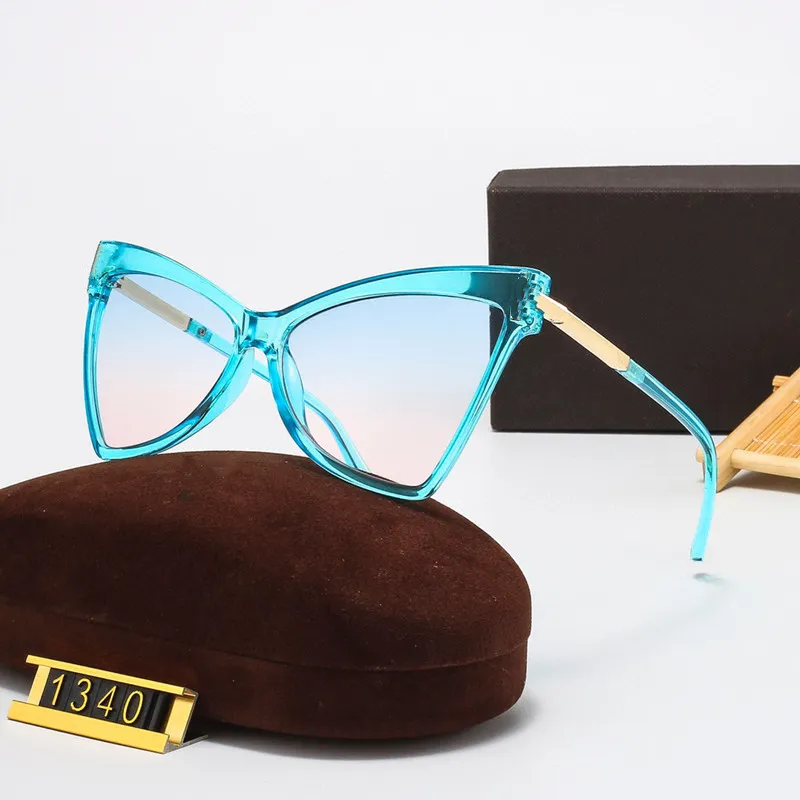 ブランドデザイナーサングラス高品質のメタルトムサングラスメンガラス女性サングラスUV400レンズクラシックレディ眼鏡とCase294f