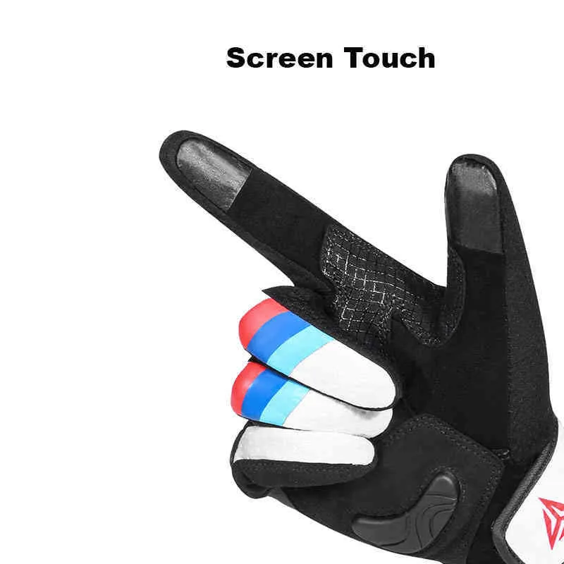 2020 Breathable Leather Motorcycle Racing Touch screen Men's Motocross Gloves For BMW R1200GS F800GS R1250GS HONDA321G