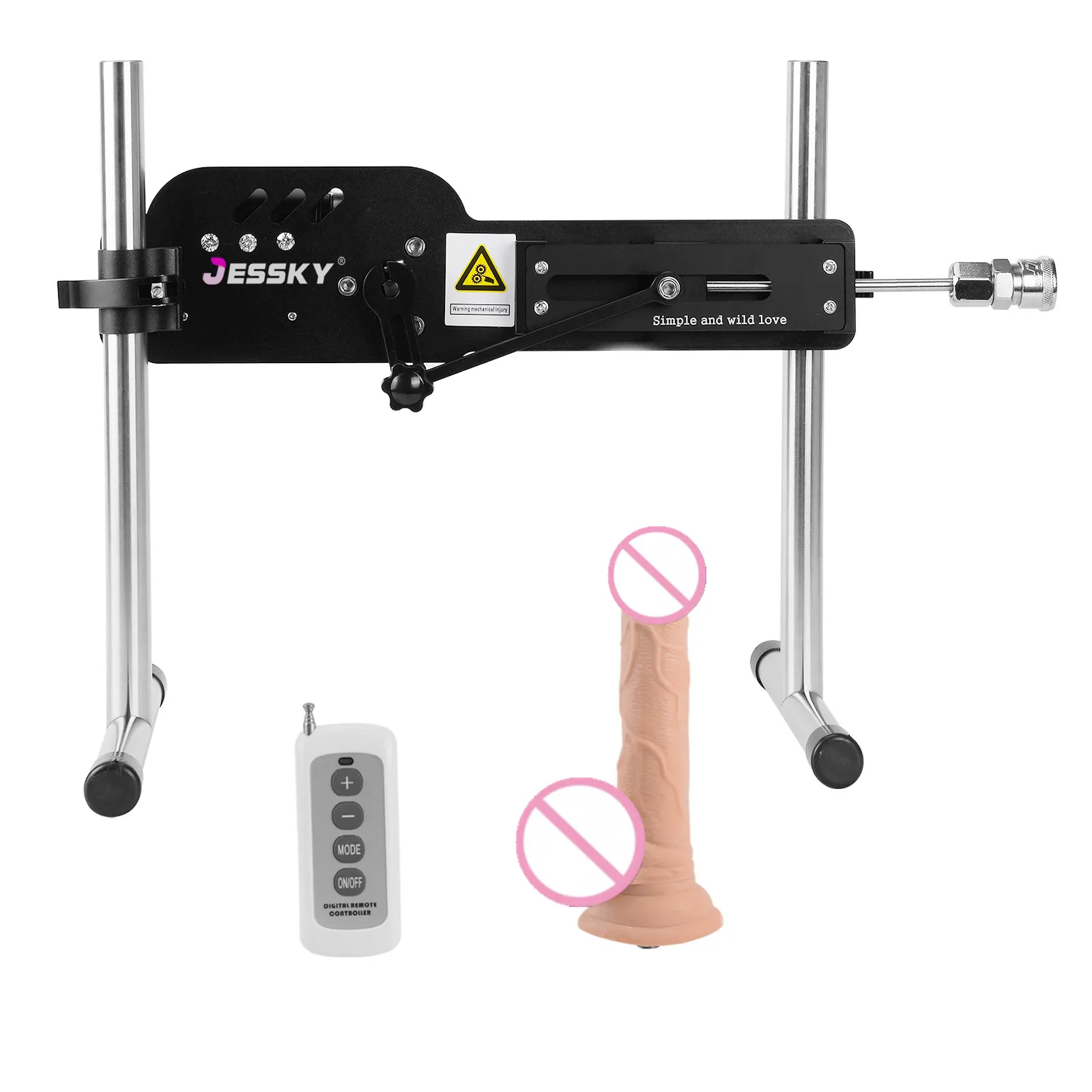 JESSKY Nieuwe Aankomst Premium sexy Machine Draadloze Afstandsbediening Vrouwen Mannelijke Liefde Machines