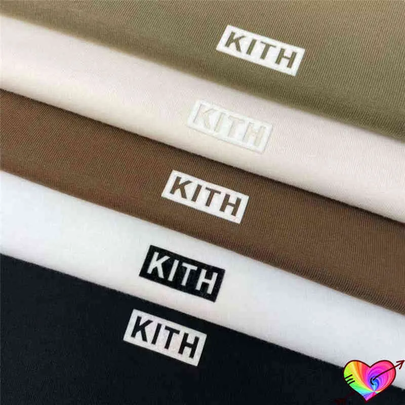 Five Colors Small KITH Tee 2022ss Men Women Summer Dye KITH T Shirt High Quality Tops Box Fit Short Sleeve 727