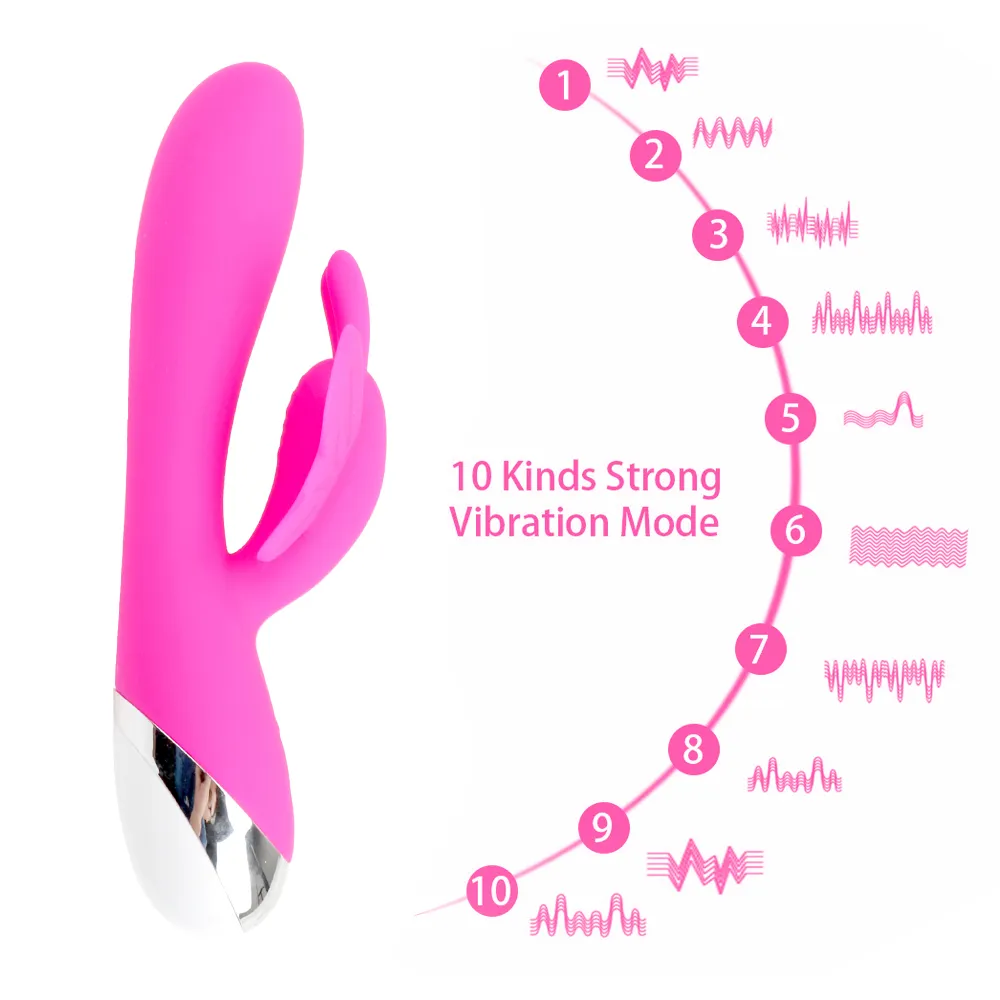 VATINE – stimulateur de Clitoris à 10 vitesses, gode papillon vibrateur, boutique sexy, jouets pour femmes, produits pour adultes, baguette AV