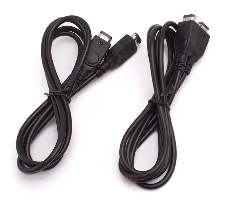 Cable de línea de conexión de enlace de 2 jugadores 1.2m Cable de línea de conexión para Nintendo Gameboy Advance GBA SP Console