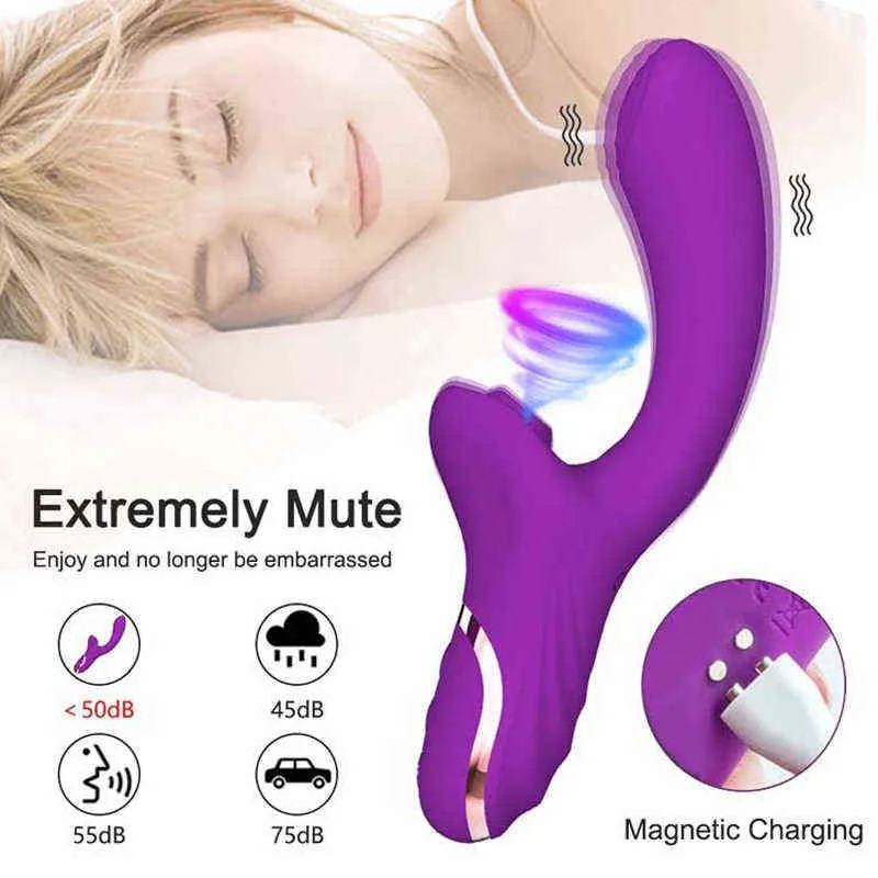 NXY Vibratörler Vibrador De Succin Cltoris Para Mujer Tahtazı Vajina Femenin Rebador Punto G Realista Varita Mgica Juguetes Sexuales 0408