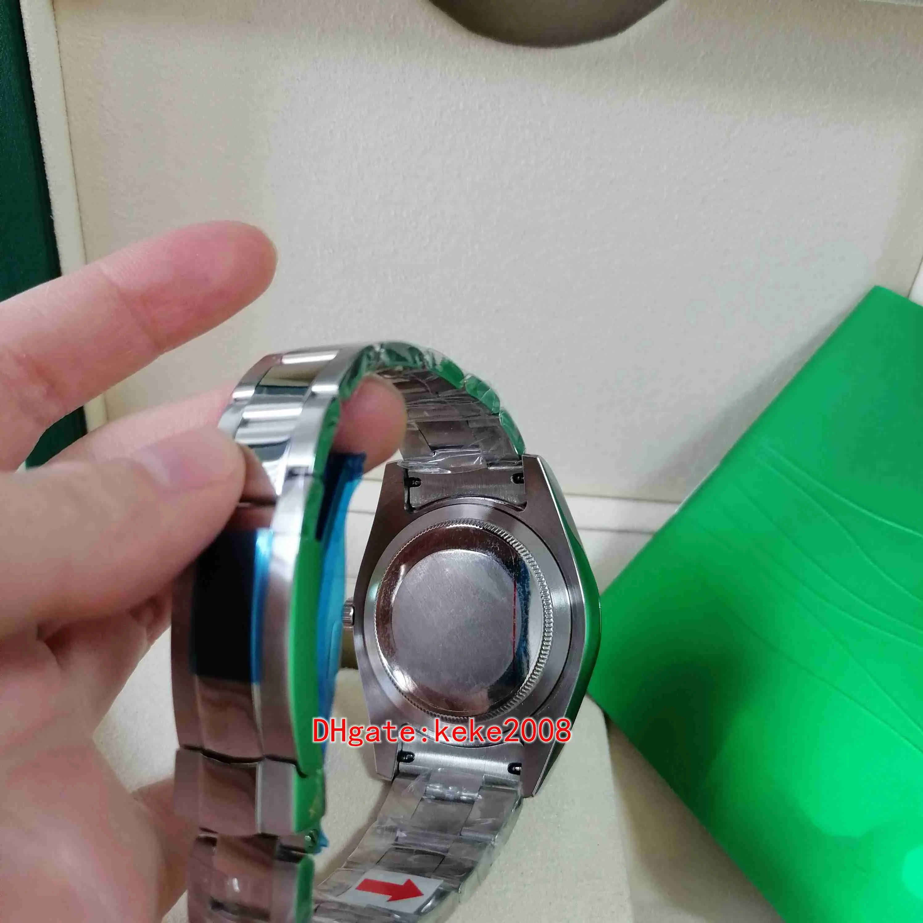 Uitstekende hoge kwaliteit herenhorloge Horloges 326934 42 mm roestvrij staal blauwe wijzerplaat Lichtgevende automatische mechanische heren Topselli273O