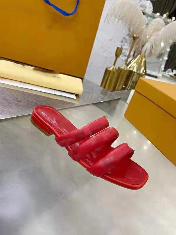 Sandalet terlik platformu slayt sandal sandal femme kabarık terlik kadın tasarımcısı US15.5 gri özel teklifi kutu