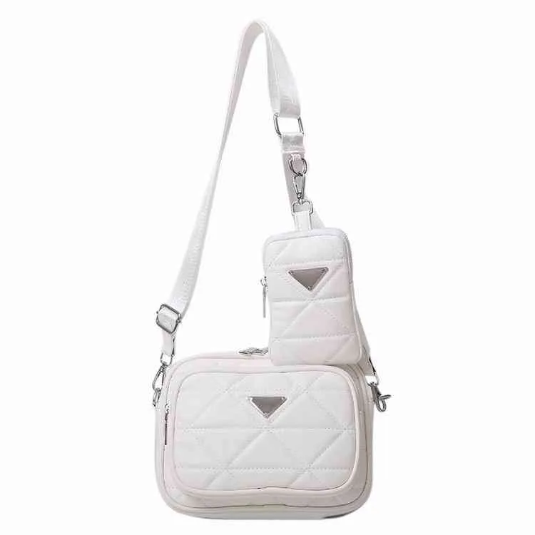 Borse nuova tracolla messenger tracolla monospalla zaino il tempo libero borsa da donna con texture rombica a reticolo