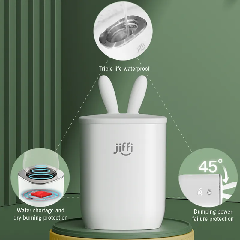 BİLEÇİ BİTLETİ USB Şarj Şişesi Isıtıcı Taşınabilir Süt Isıtıcı Bebek Mumya Açık Mekan Damlası için Süt Sütü 220512