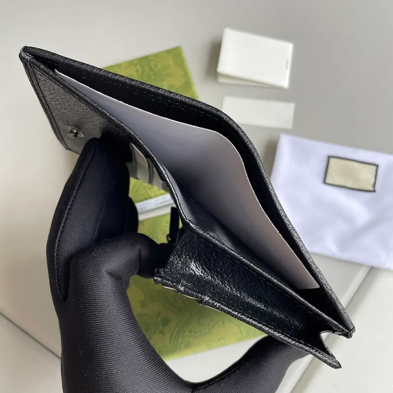En kaliteli klasik hasp tasarımcı cüzdan kadın gerçek deri pvc iş kredi kartı sahipleri kadın cüzdan çanta kart sahibi ile b246e