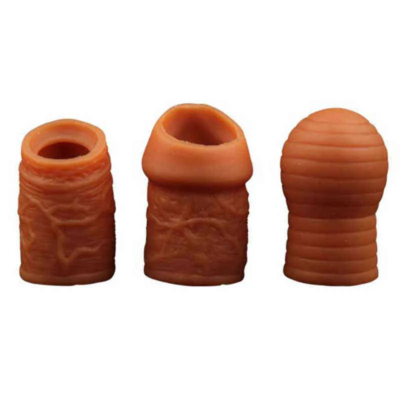 Nxy cockrings brinquedos sexuais homens anéis prepúmeros restauração de pênis de pênis de pênis de pênis Lock PRODUTOS DE PERSOLOS DE EJACULAÇÃO EJACULATION GOGOS ADULTOS 220505