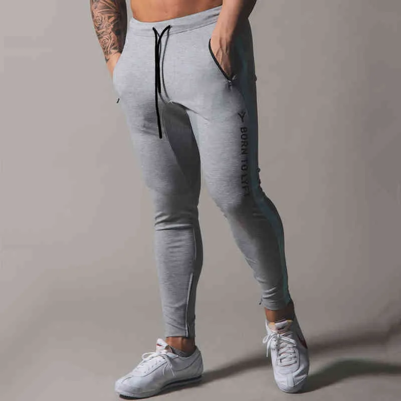 Joggers drespants męskie spodnie męskie spodnie kulturystyka chude spodnie męskie trening fitness trening bawełniany bieganie sportowe sport g220713