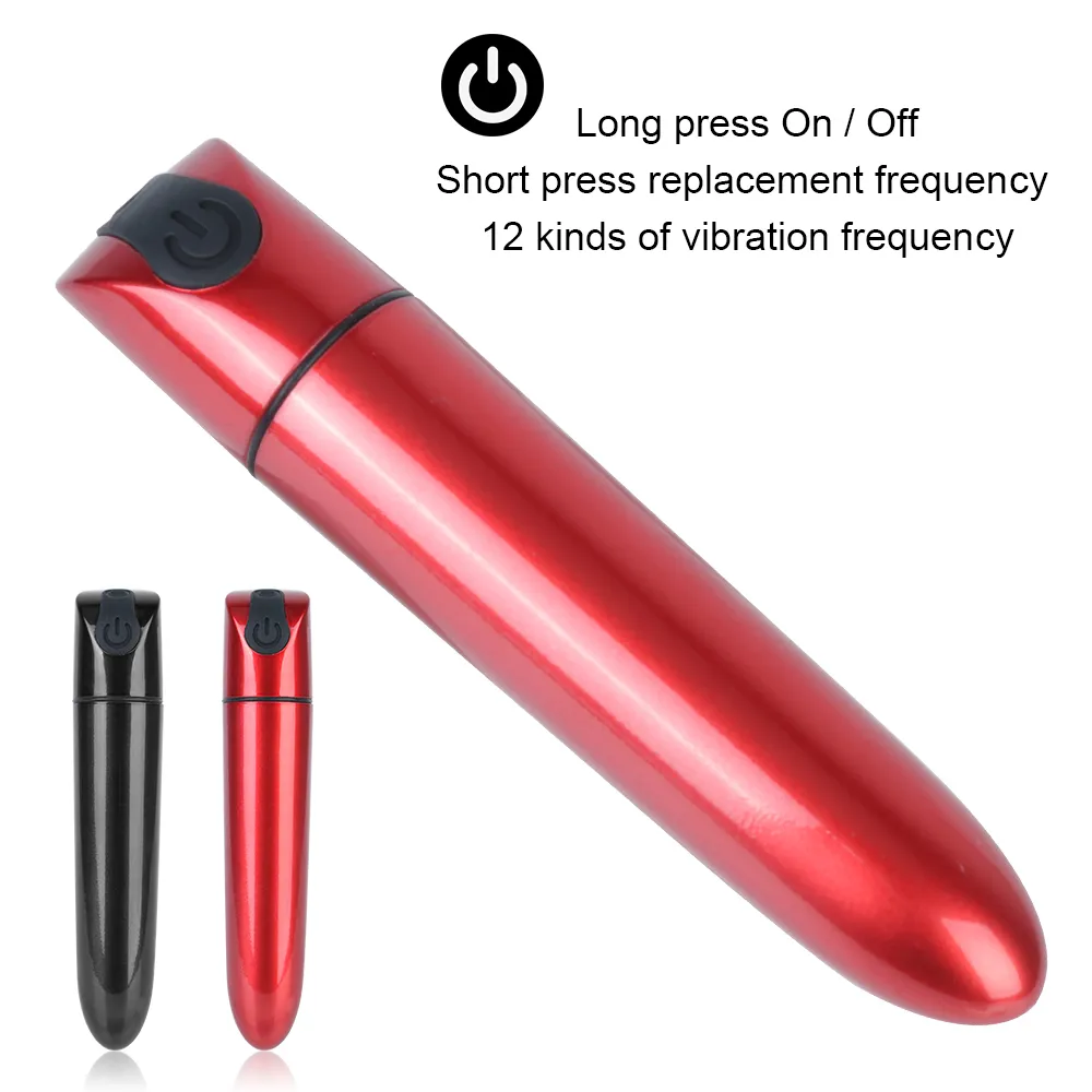 12 Speed Mini Krachtige Bullet Vibrator Vaginale G Spot Dildo Waterdicht Clitoris Stimulator sexy Speelgoed Voor Vrouw