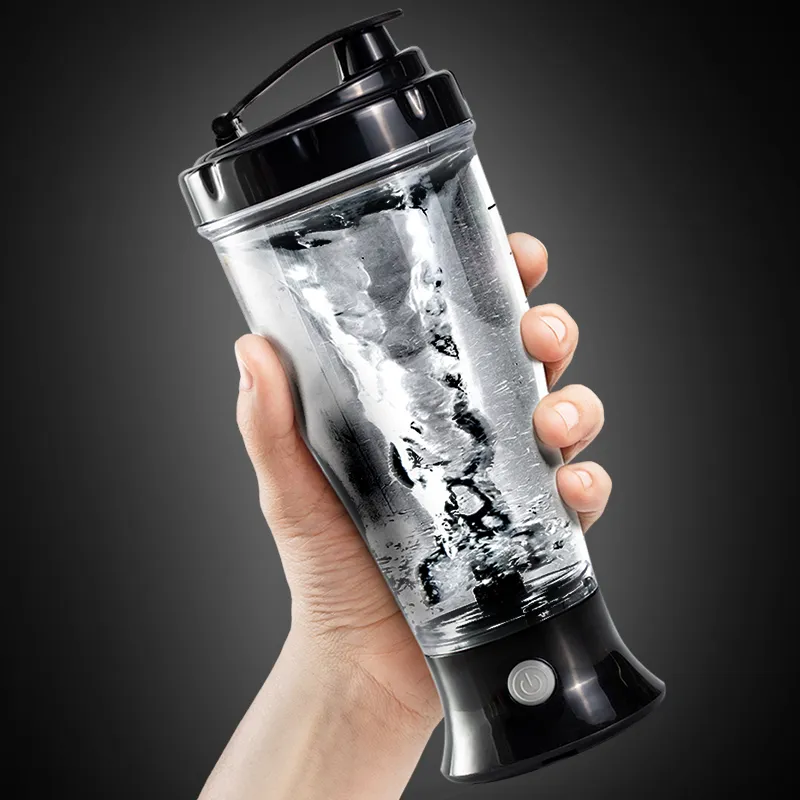 300 ml automatische selbstrührende Protein-Shaker-Flasche, tragbare Bewegung, Mischwasserflasche, Sport-Shaker für Fitnessstudio, leistungsstark